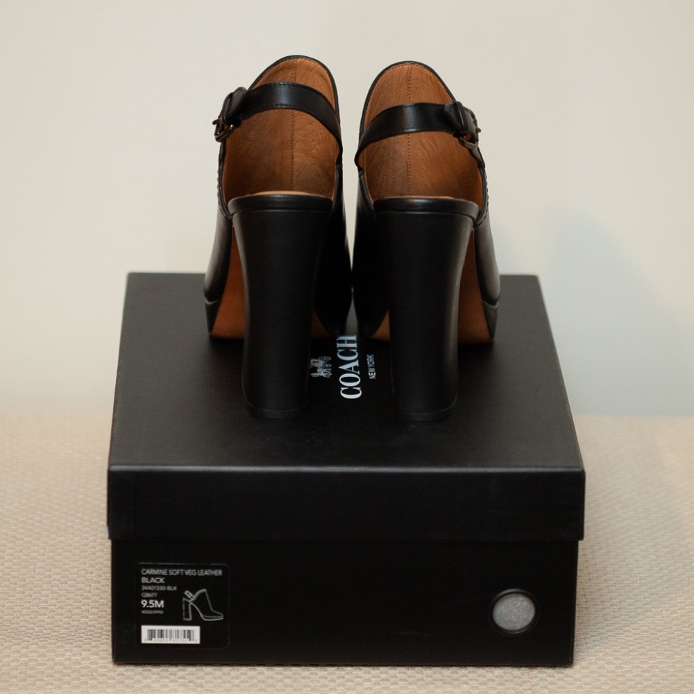 NIB Coach Carmine in Black, Size 9.5 - Picture 5 of 8